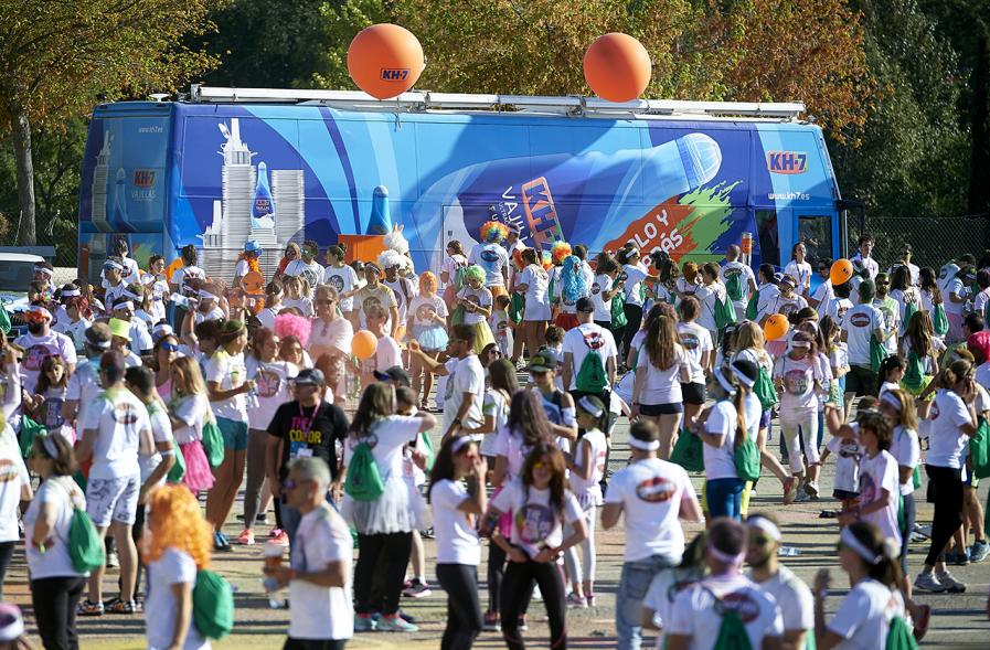 Carrera Color Run - Imagen de participantes en la carrera.