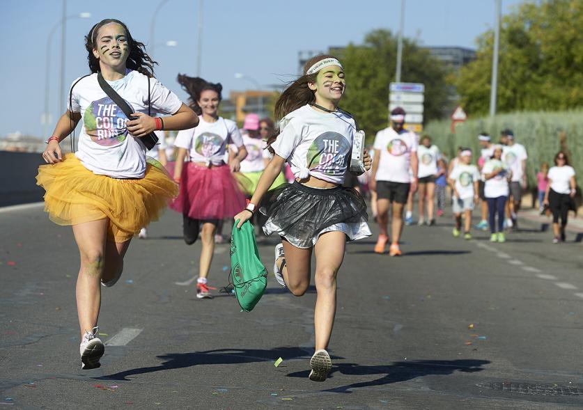 Carrera Color Run - Imagen de participantes en la carrera.