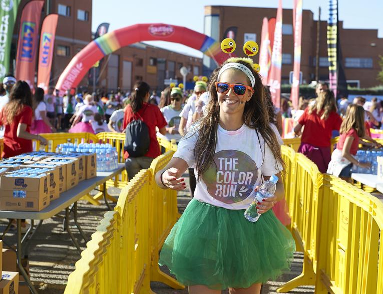 Carrera Color Run - Imagen de participantes en la carrera.