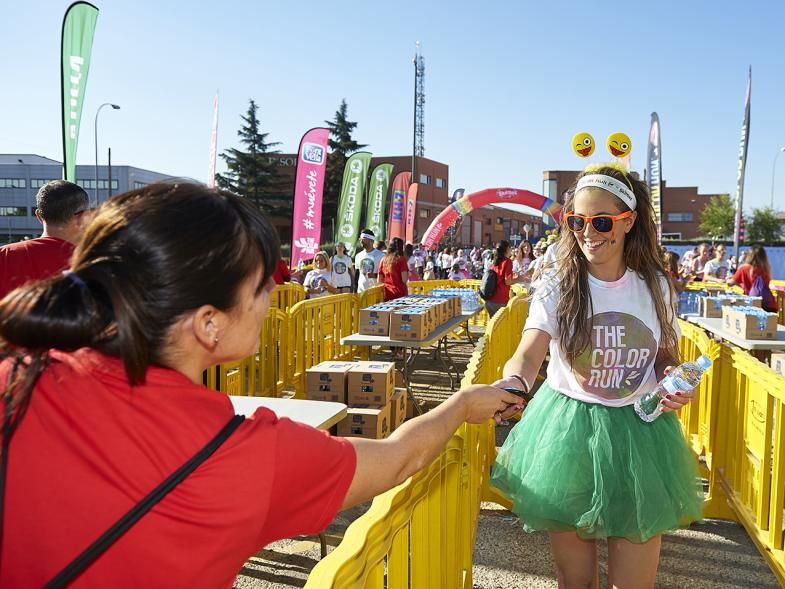 Carrera Color Run - Imagen de participantes en la carrera.