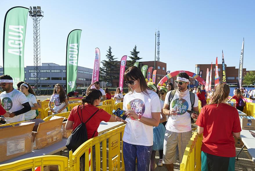 Carrera Color Run - Imagen de participantes en la carrera.
