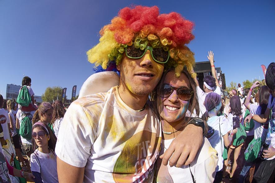 Carrera Color Run - Imagen de participantes en la carrera.