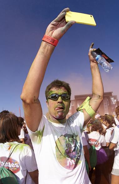 Carrera Color Run - Imagen de participantes en la carrera.