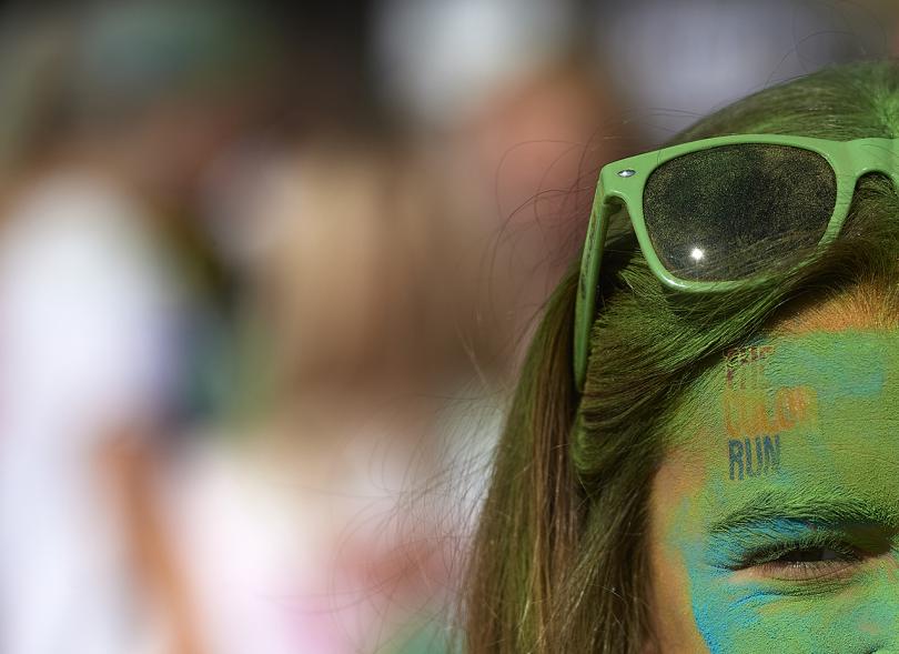 Carrera Color Run - Imagen de participantes en la carrera.