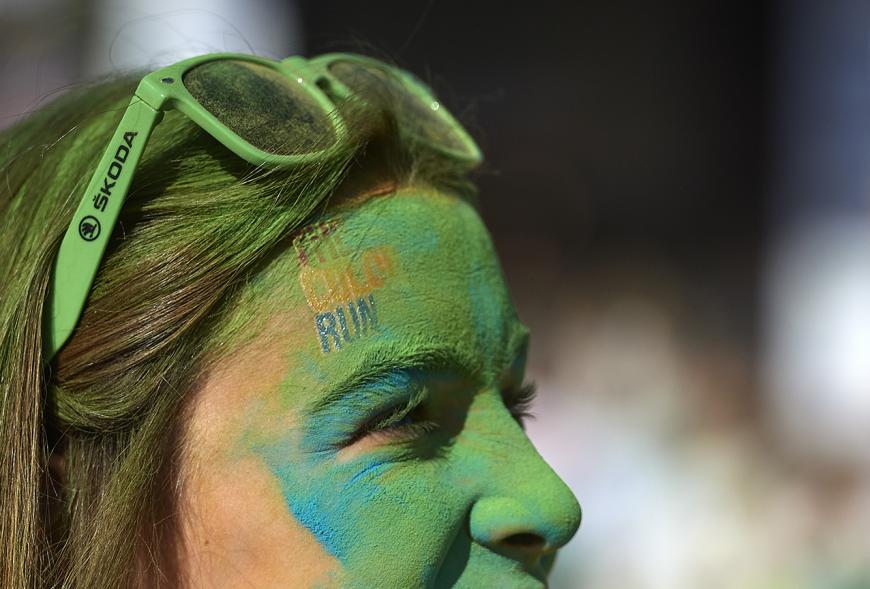 Carrera Color Run - Imagen de participantes en la carrera.