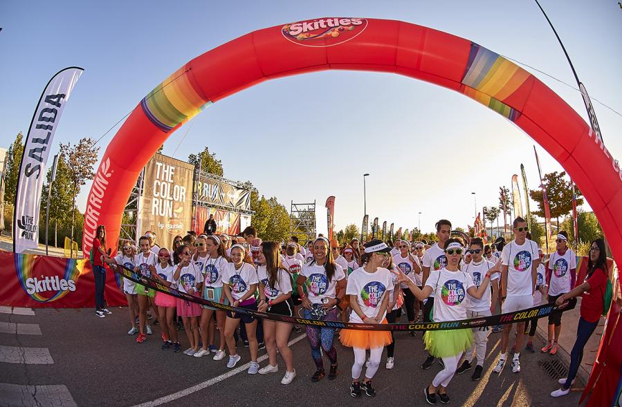 Carrera Color Run - Imagen del momento de la salida de la carrera.