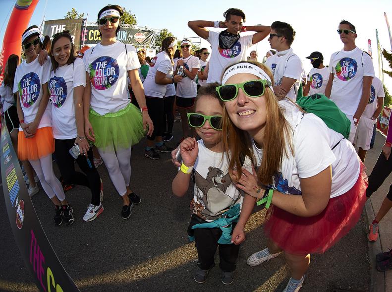 Carrera Color Run - Imagen del momento de la salida de la carrera.