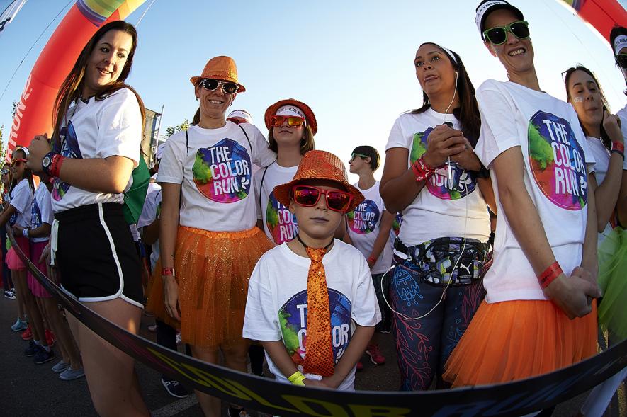 Carrera Color Run - Imagen de participantes en la carrera.
