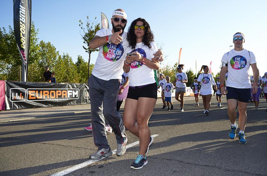 Carrera Color Run - Imagen de participantes en la carrera.