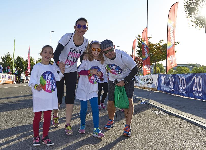 Carrera Color Run - Imagen de participantes en la carrera.