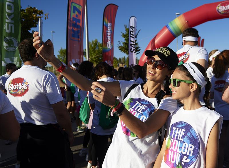 Carrera Color Run - Imagen de participantes en la carrera.
