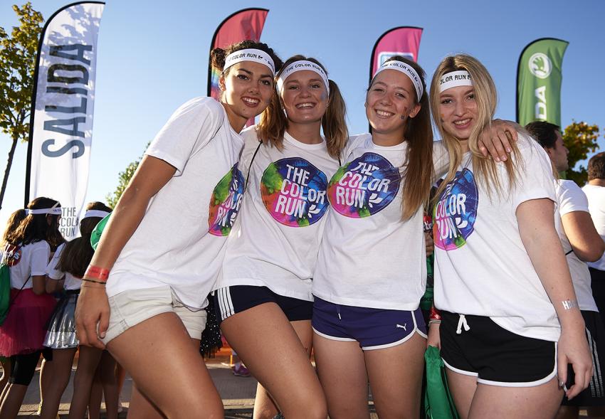Carrera Color Run - Imagen de participantes en la carrera.