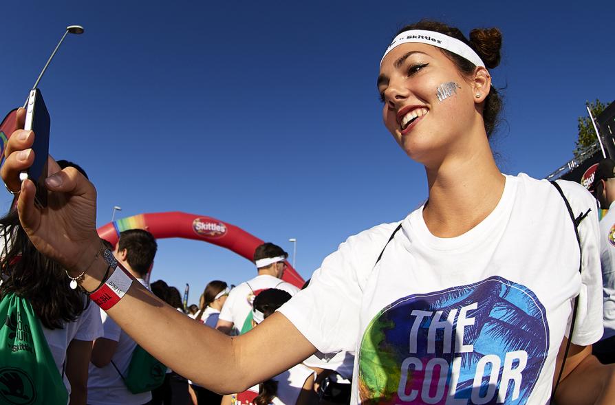 Carrera Color Run - Imagen de participantes en la carrera.