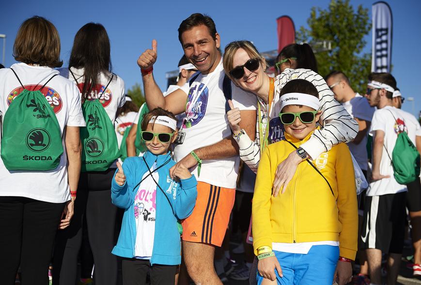 Carrera Color Run - Imagen de participantes en la carrera.