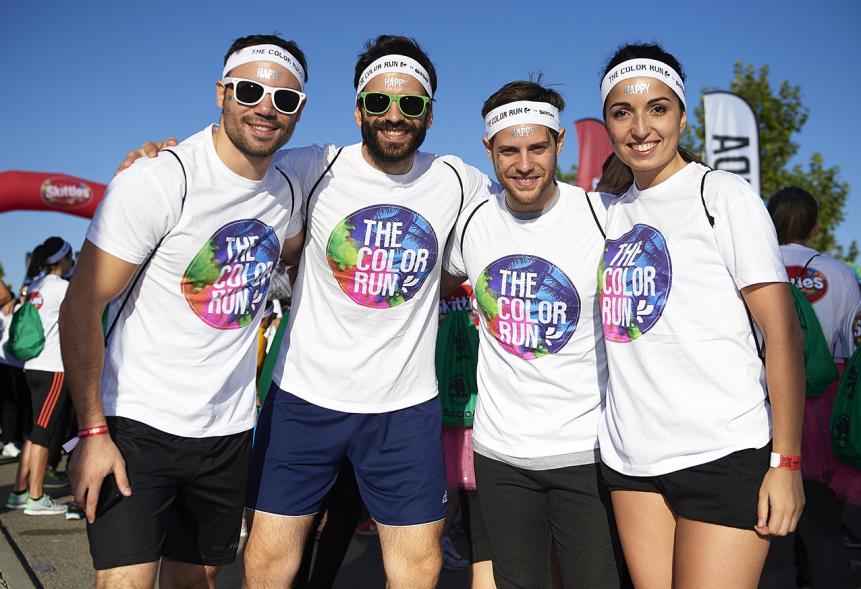 Carrera Color Run - Imagen de participantes en la carrera.