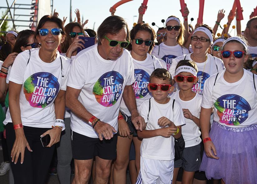 Carrera Color Run - Imagen de participantes en la carrera.