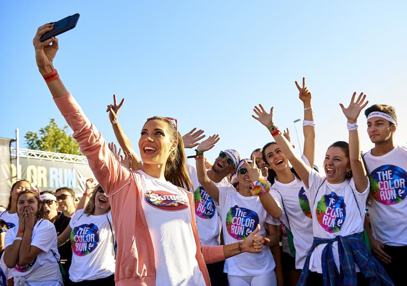 Carrera Color Run - Imagen de participantes en la carrera.