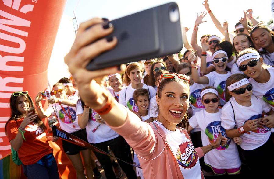 Carrera Color Run - Imagen de participantes en la carrera.