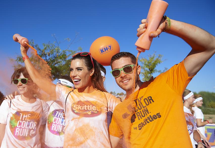 Carrera Color Run - Imagen de participantes en la carrera.