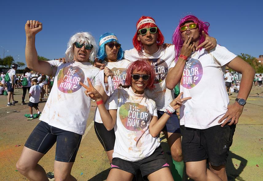 Carrera Color Run - Imagen de participantes en la carrera.