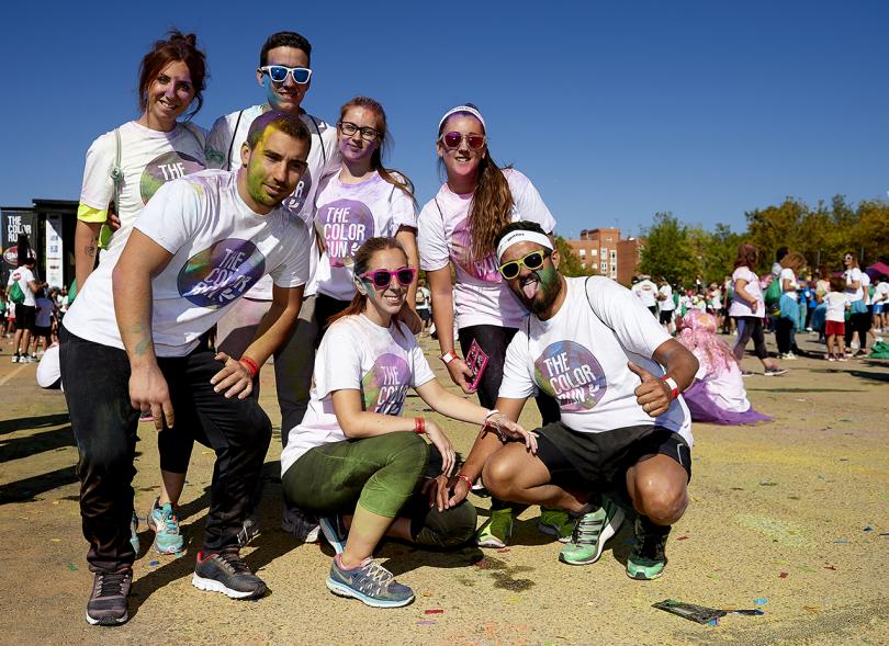Carrera Color Run - Imagen de participantes en la carrera.