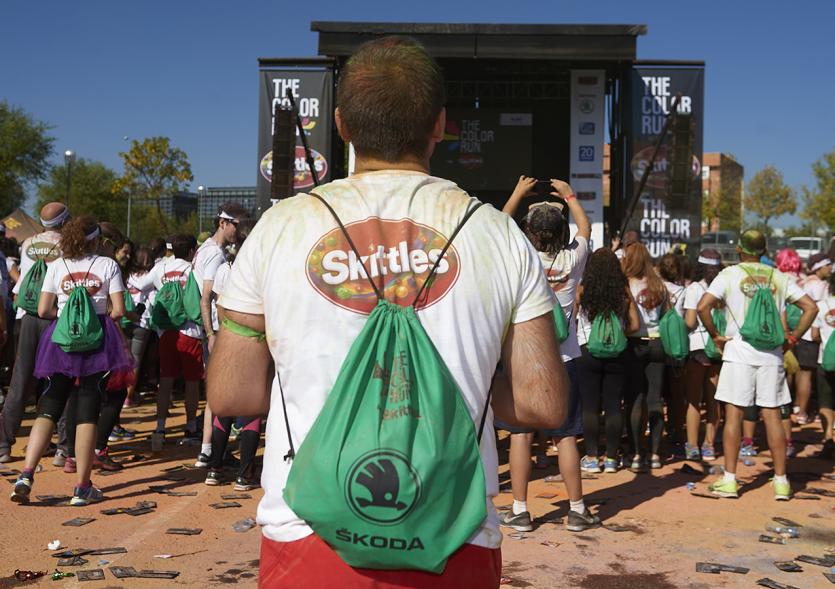 Carrera Color Run - Imagen de participantes en la carrera.