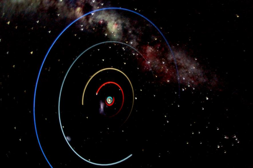 Inauguración del Planetario del MUNCYT - Imagen del espacio.