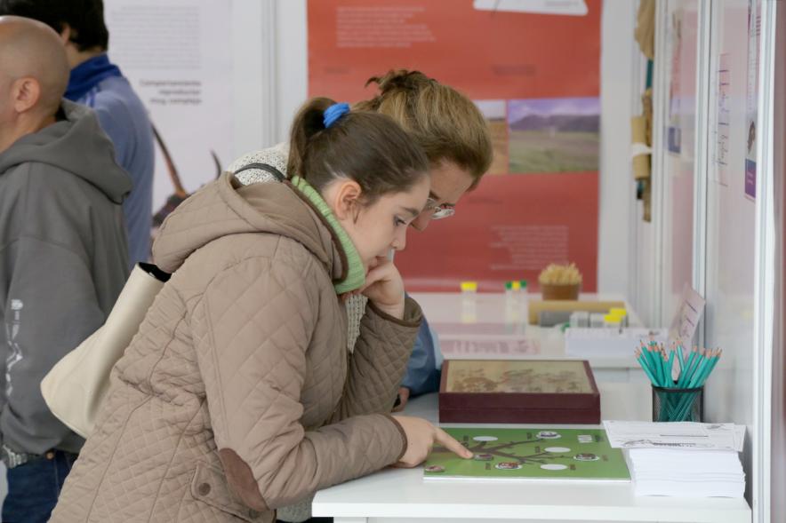 Inauguración Finde Científico del MUNCYT -  Dos visitantes. 