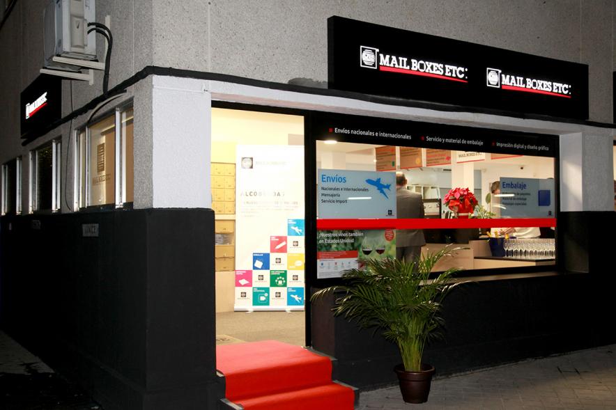 Inauguración de la Nueva Sede de Mail Boxes Etc Alcobendas - Imagen de la nueva sede de Mail Boxes Etc alcobendas.