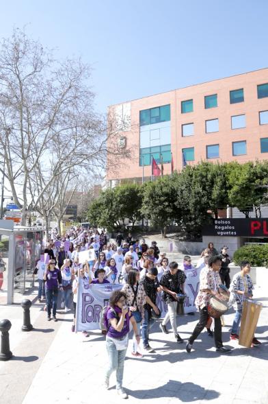 Manifestación por la Igualdad Real Ya - Los manifestantes