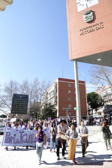 Manifestación por la Igualdad Real Ya - Los manifestantes.