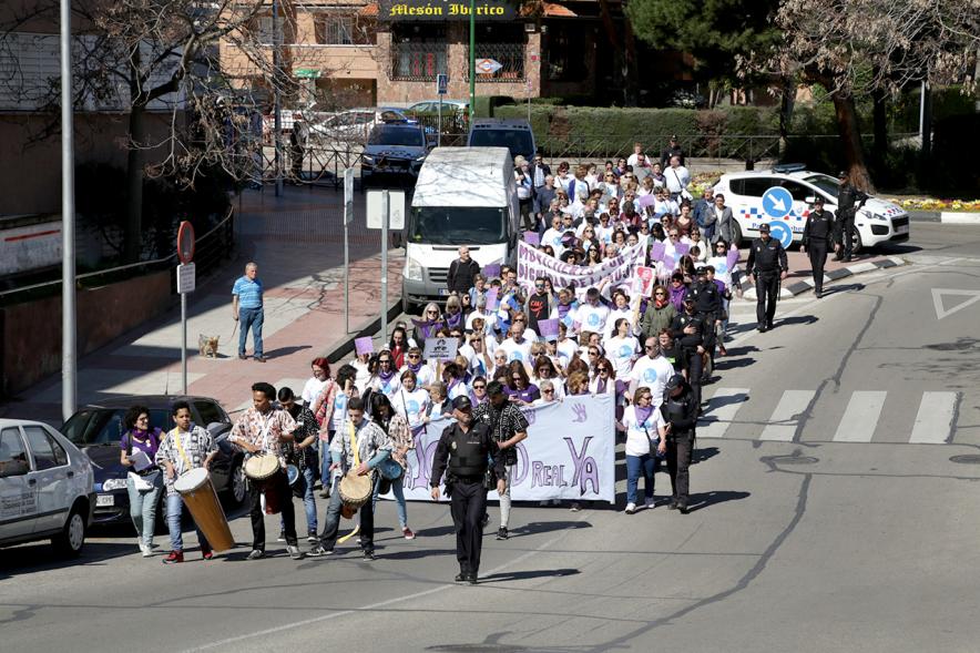 Manifestación por la Igualdad Real Ya - La manifestación.