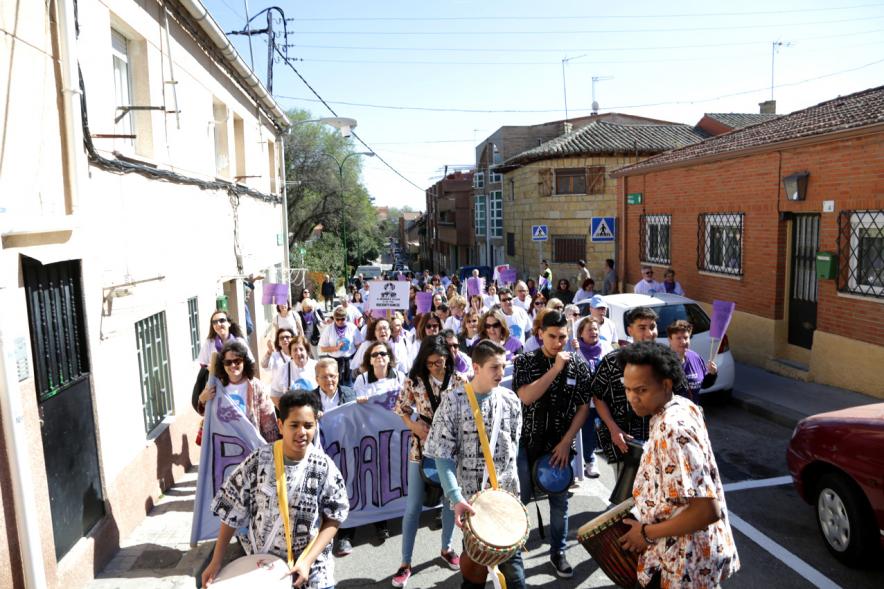Manifestación por la Igualdad Real Ya - Los manifestantes