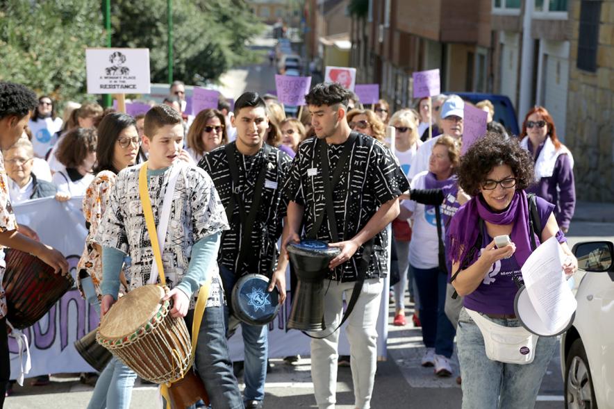 Manifestación por la Igualdad Real Ya - Los manifestantes.