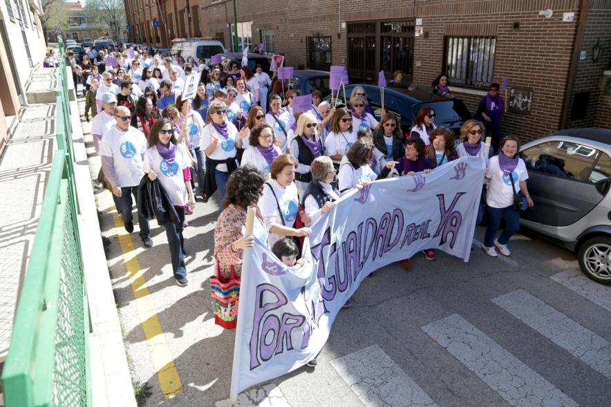 Manifestación por la Igualdad Real Ya - Los manifestantes.