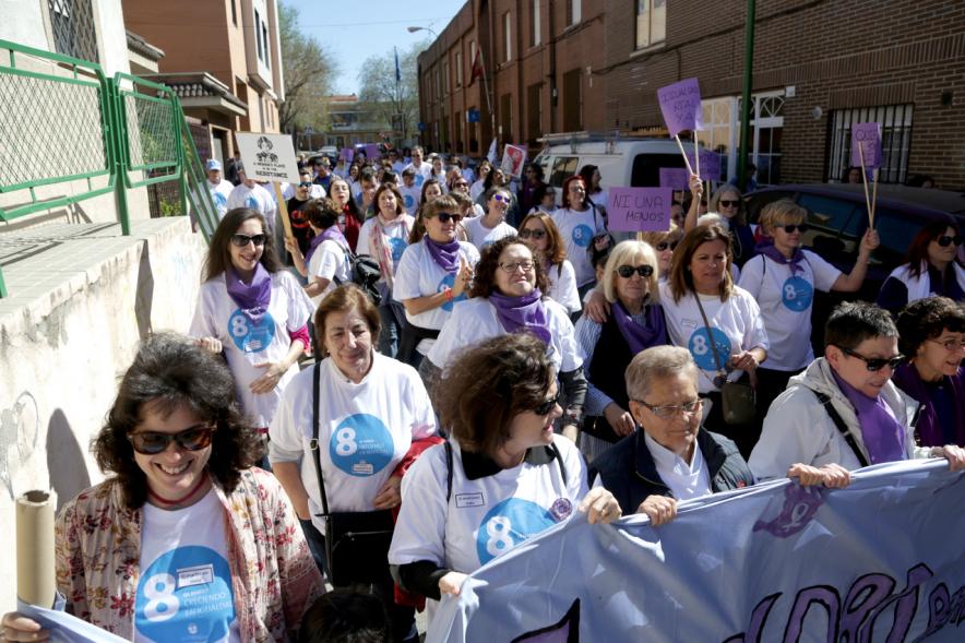 Manifestación por la Igualdad Real Ya - Los manifestantes.