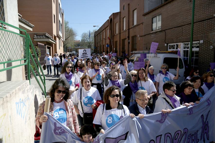 Manifestación por la Igualdad Real Ya - Los manifestantes.