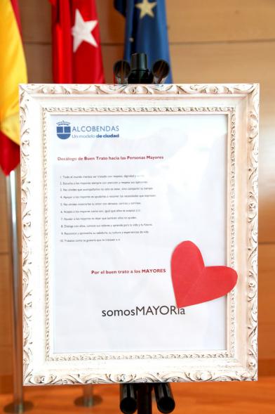Manifiesto completo enmarcado