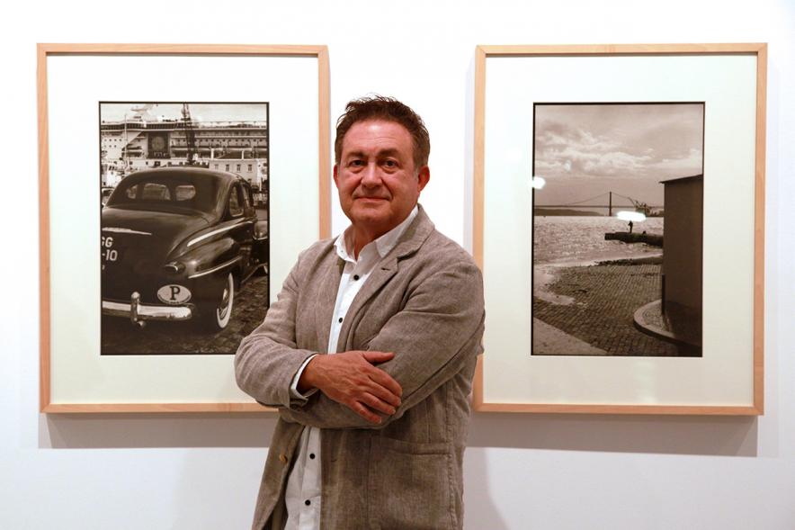 Inauguración de la Exposición "Lisboa Revisitada" de Manuel Sonseca - El autor.