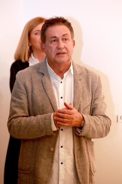 Inauguración de la Exposición "Lisboa Revisitada" de Manuel Sonseca - El autor.
