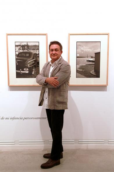 Inauguración de la Exposición "Lisboa Revisitada" de Manuel Sonseca - El autor.