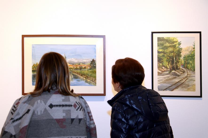 Inauguración Exposición de Maribel Flórez. Visitantes