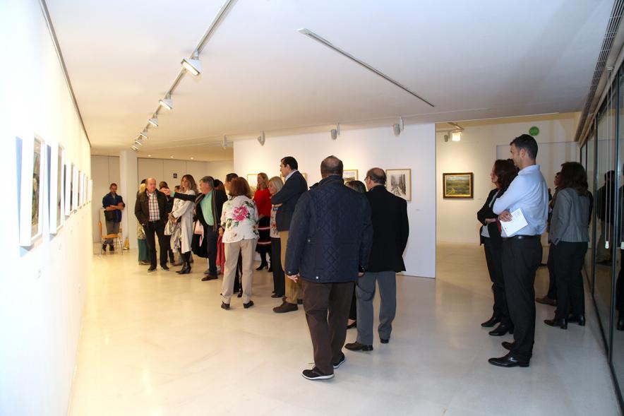 Vista general de los asistentes a la Exposición. 
