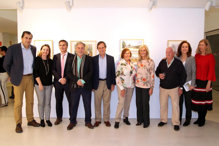 Foto de los asistentes a la Inauguración. 