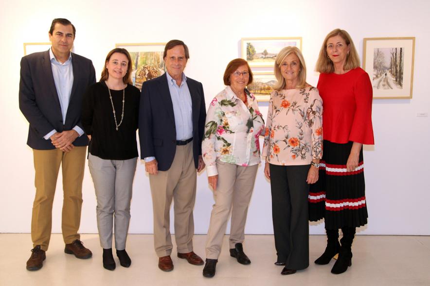Alcalde Ignacio de Vinuesa, Representantes del consistorio y Autoridades en la Inauguración