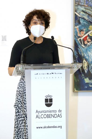Inauguración Exposición "ABCDario" de Javier Mariscal  - Imagen de un momento de la presentación de la inauguración.