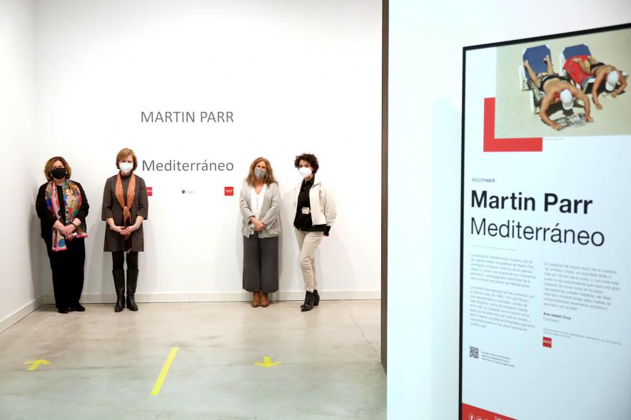 Concejalas en la visita a la exposición - 2021
