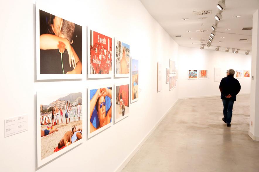 Visitante en la exposición - 2021