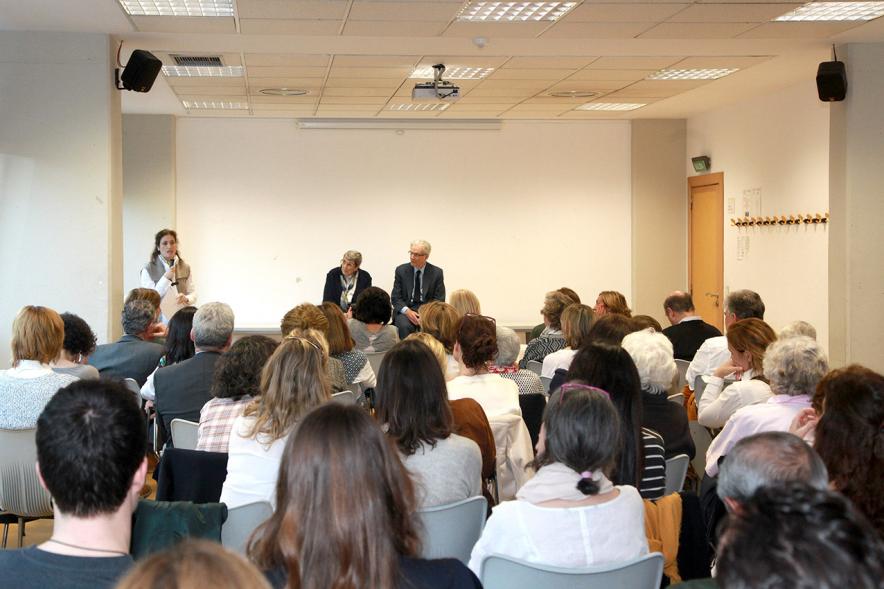 Expo y Charla Historias que Cambian la Historia de la Fundación Mary Ward - Vista de la sala.