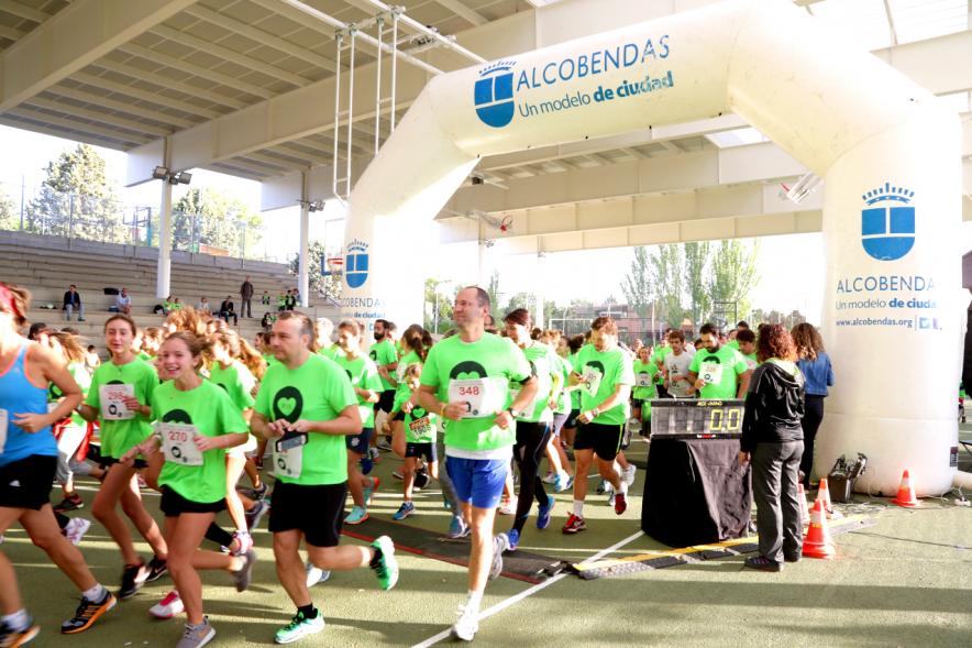 Vª Carrera Solidaria Fundación Mary Ward - Imagen de momentos de la carrera.